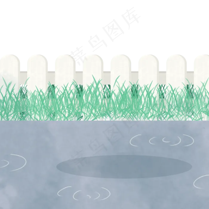 灰色地面和植物免抠图(2000X2000(DPI:300))psd模版下载