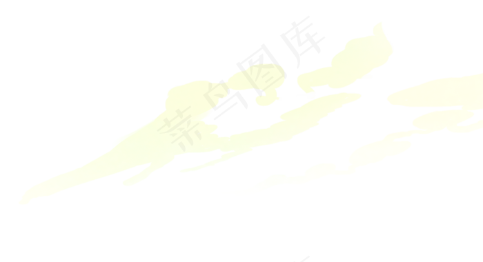 手绘创意卡通云雾免扣元素