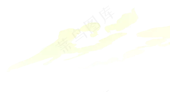 手绘创意卡通云雾免扣元素