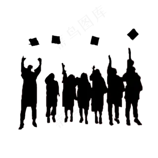 青春背影黑白毕业