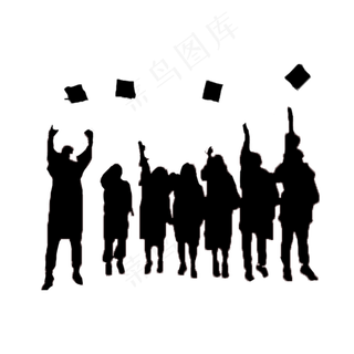 青春背影黑白毕业