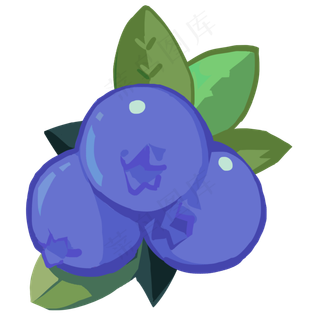 新鲜蓝莓水果