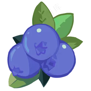 新鲜蓝莓水果