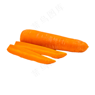 切开萝卜蔬菜,免抠元素