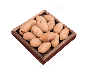 碧根果坚果食物,免抠元素