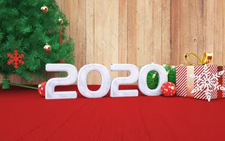 c4d圣诞节文字2020