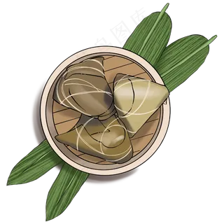 端午节美味粽子