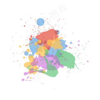 矢量水墨元素,免抠元素