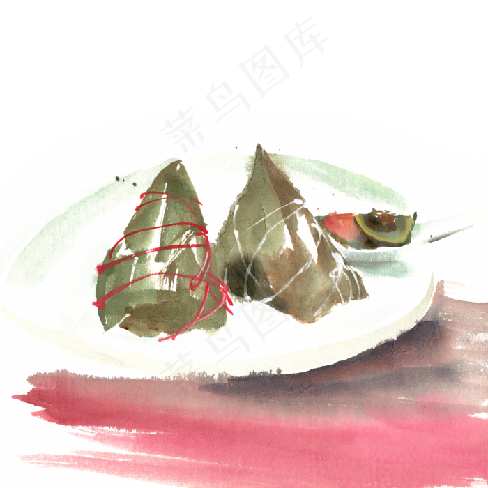 端午节粽子(4724X4724(DPI:300))psd模版下载