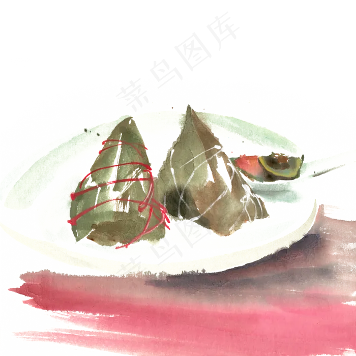 端午节粽子(4724X4724(DPI:300))psd模版下载