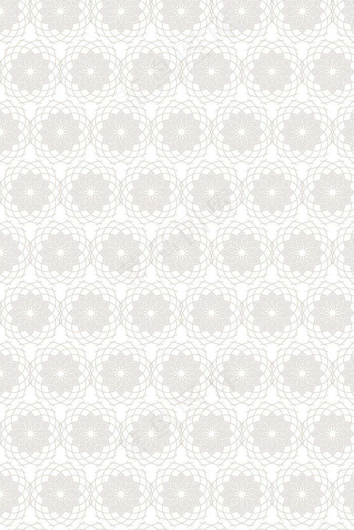 浅灰色欧式花纹复古背景素材