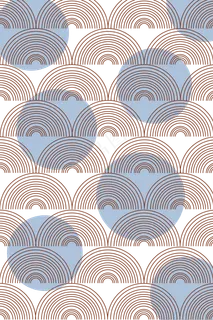 东方几何线条底纹印花,免抠元素