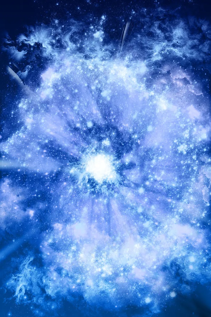 星空大气简约绚烂(3545*5315px 	      )psd模版下载