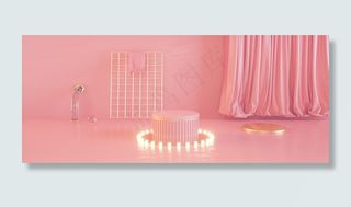 淘宝电商展台banner