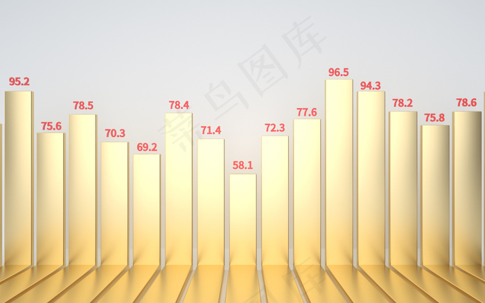 金融条状数据图片(1920*1200px 	      )