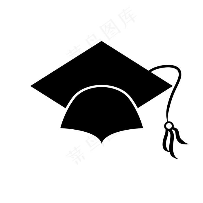 博士帽图标(2100*2100px 150 dpi )