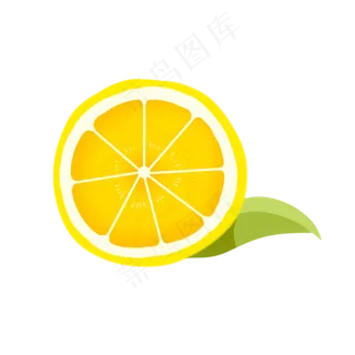 切开柠檬水果