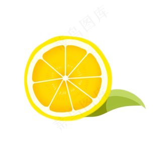 切开柠檬水果