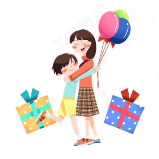 儿童节开心收礼物