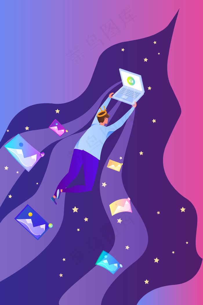 商务办公工作白领