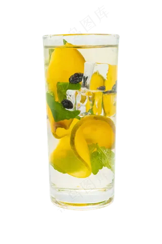 清凉冰镇果汁饮料,免抠元素