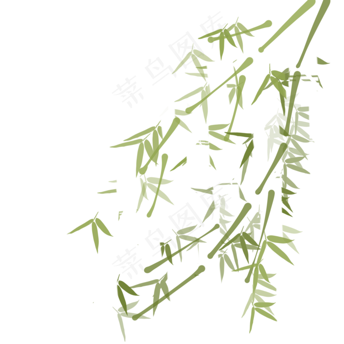 端午节竹子画装饰