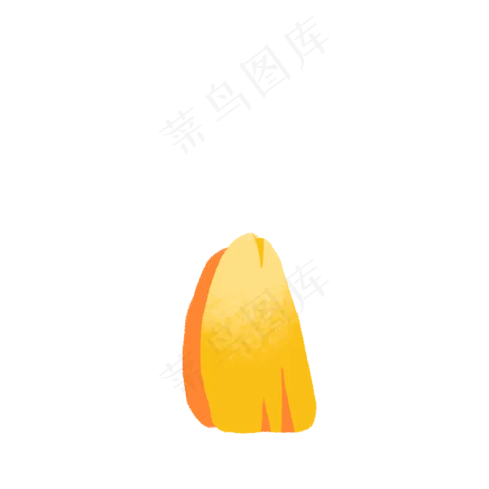 黄色的水果免抠图(2000X2000(DPI:300))psd模版下载