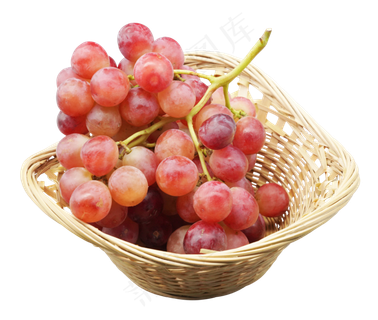 红色水果葡萄提子,免抠元素