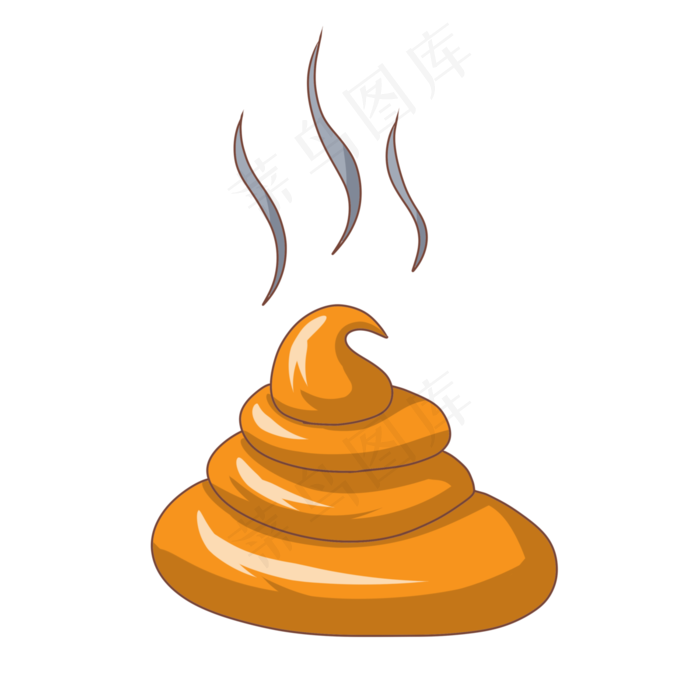 愚人节恶作剧便便插画