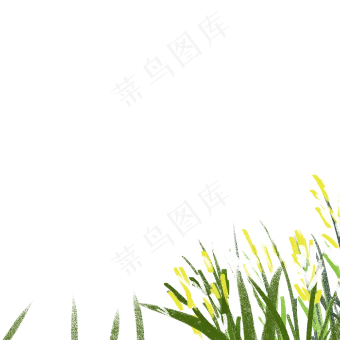 春天绿色植物下载(2000X2000(DPI:300))psd模版下载