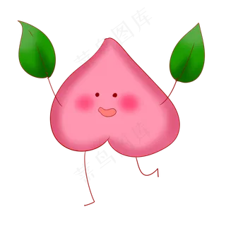 夏季甜美水果桃子