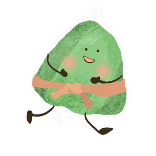 端午节可爱卡通粽子