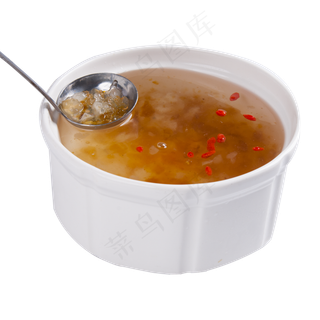 滋润银耳枸杞羹,免抠元素