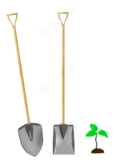 手绘劳动节装饰素材,免抠元素