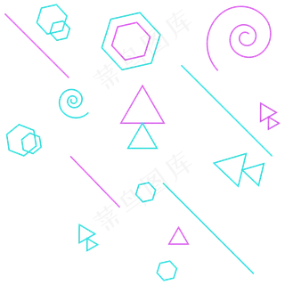 卡通矢量促销漂浮氛围电商
