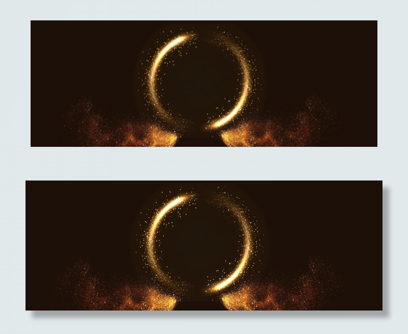 黑金炫酷几何背景banner