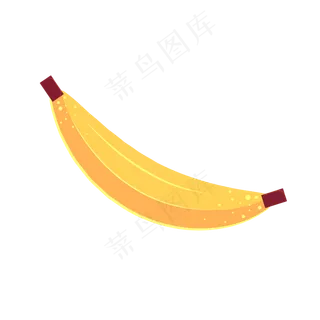 夏日暑假夏天水果香蕉装饰素材