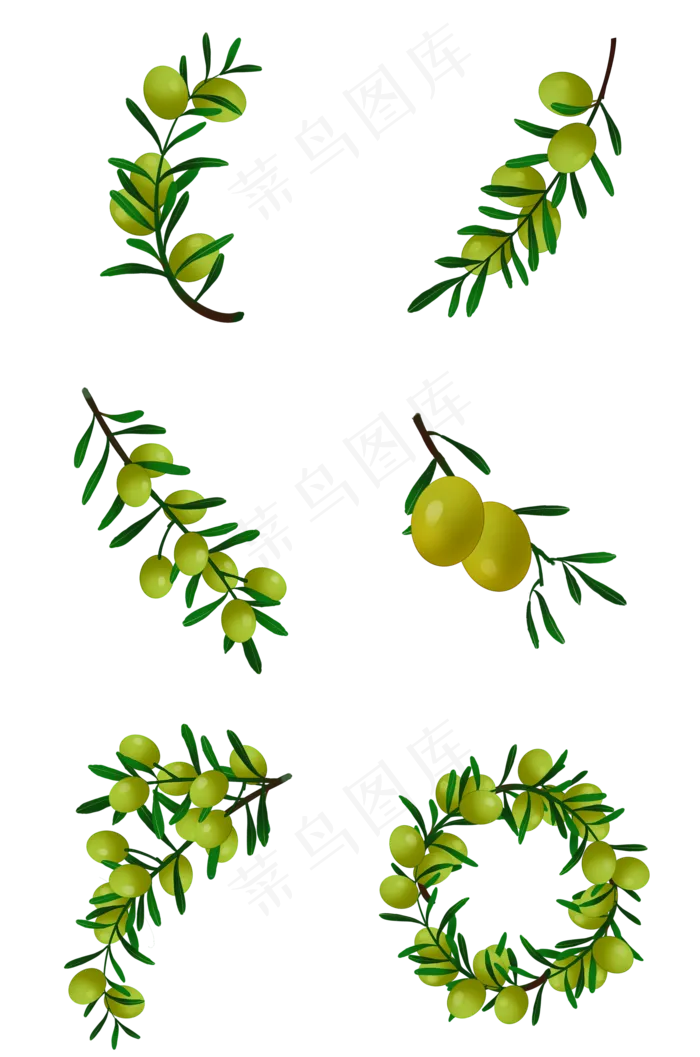 七一建党节和平橄榄枝合集(2000X3020(DPI:300))psd模版下载