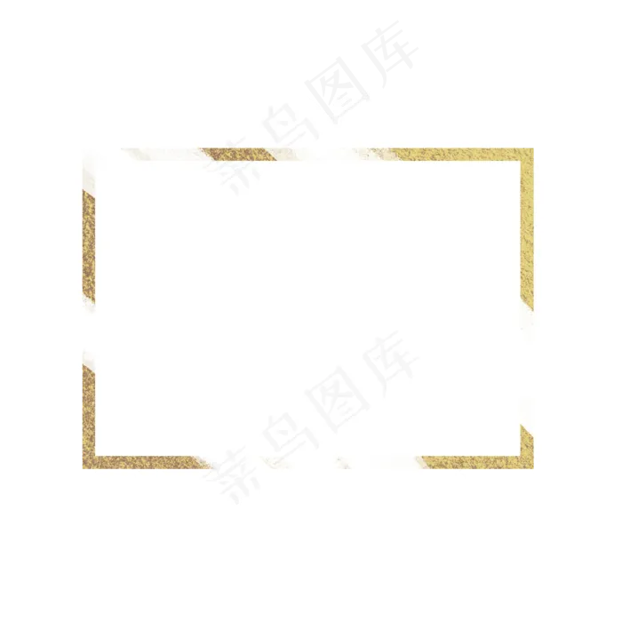 质感黑金框(2000X2000(DPI:300))psd模版下载