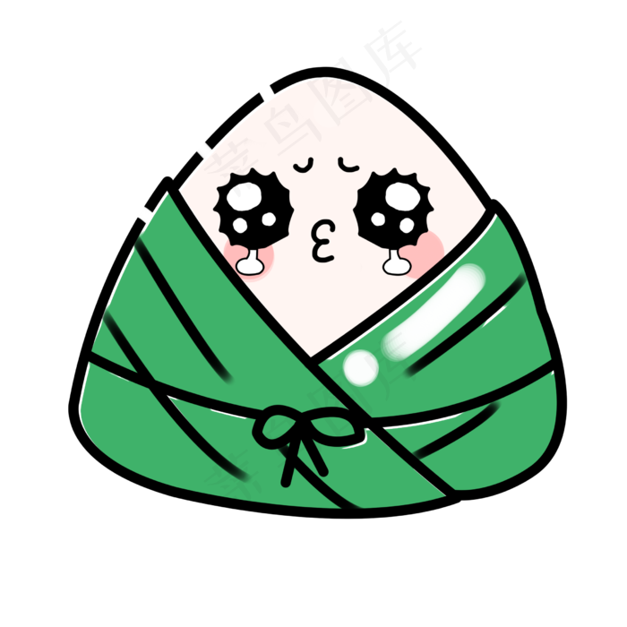 端午节习俗物件小萌物粽子