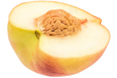 半块桃子水果 半块桃子水果
