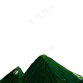 卡通绿色山峰下载