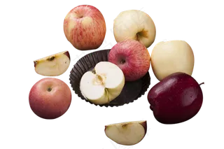 很多个营养丰富的水果,免抠元素