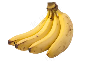 一串美味的大香蕉,免抠元素
