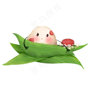 端午节粽子卡通免抠png