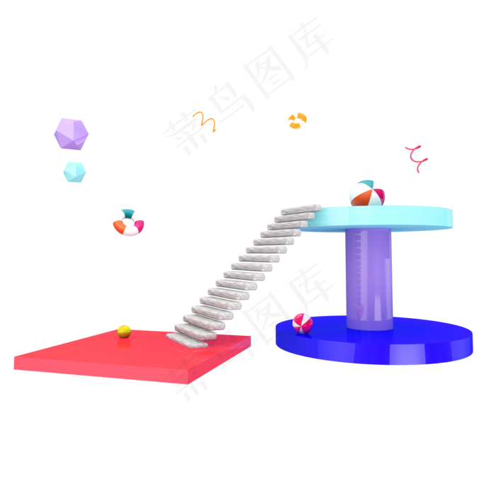 C4D创意电商装饰展台(2000X2000)