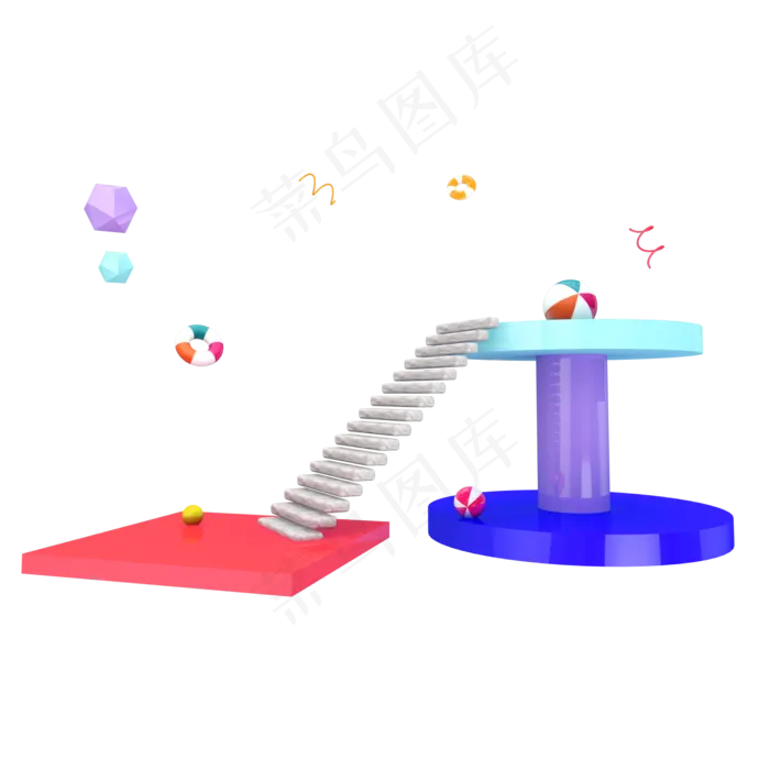 C4D创意电商装饰展台(2000X2000)