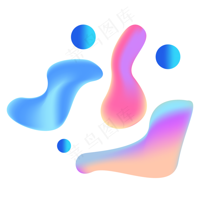 618彩色流体渐变618炫彩流