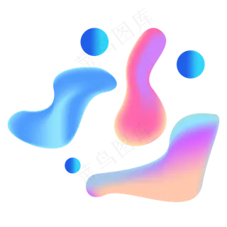 618彩色流体渐变618炫彩流