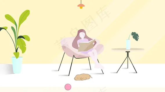 春天小狗睡觉疲乏春困